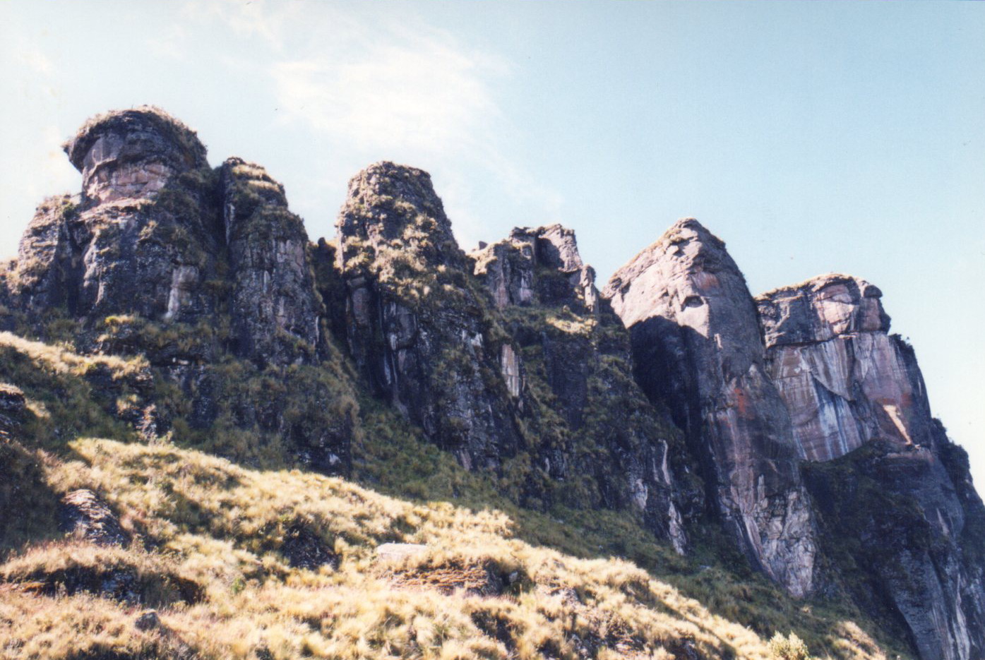 Northwest side of Shubet Rock